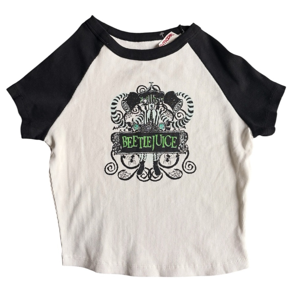 NWT Beetlejuice Baby Doll Tee